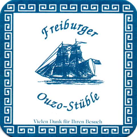 freiburg fr-bw ouzo stüble 1ab (quad185-vielen dank-blau) 